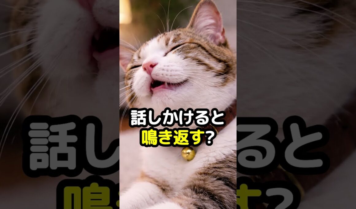ネコはなぜ話しかけると鳴き返す？実は返事をしていた