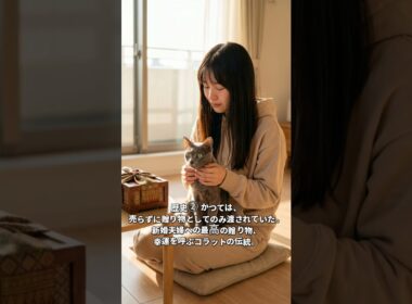 14世紀から変わらない姿で、700年間タイ人に愛された猫。コラットが「幸運猫」と呼ばれる理由 #猫のいる暮らし #猫のいる幸せ #猫動画 #猫のいる日常 #コラット #ねこすたぐらむ #癒やし動画