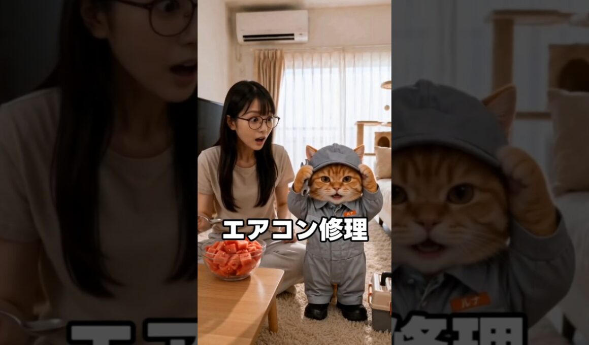 ルナに任せた結果…😂 #猫のいる暮らし #元気になる動画 #猫動画 #元気お届け #好きな子猫 #猫好きさんと繋がりたい #かしわねこ #癒やし #cat #cute #子ネコ #pets