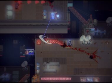 “制限時間10秒”見下ろしハイスピードACT『銀翼の猫侍』2027年春発売へ。敵も自分も“一撃必殺”、倒した分だけ時間が伸びる殺伐サイバーパンク - AUTOMATON