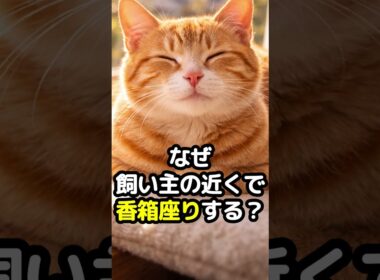 ネコはなぜ飼い主の近くで香箱座りする？実はくつろいでいた
