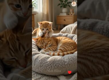 The Kitten Just Wanted Mom... 🥹❤️🐱 #Shorts