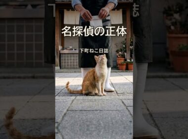 目撃係｜商店街の犯人を当てた猫の正体は、ポケットの煮干しだった【AI猫物語】