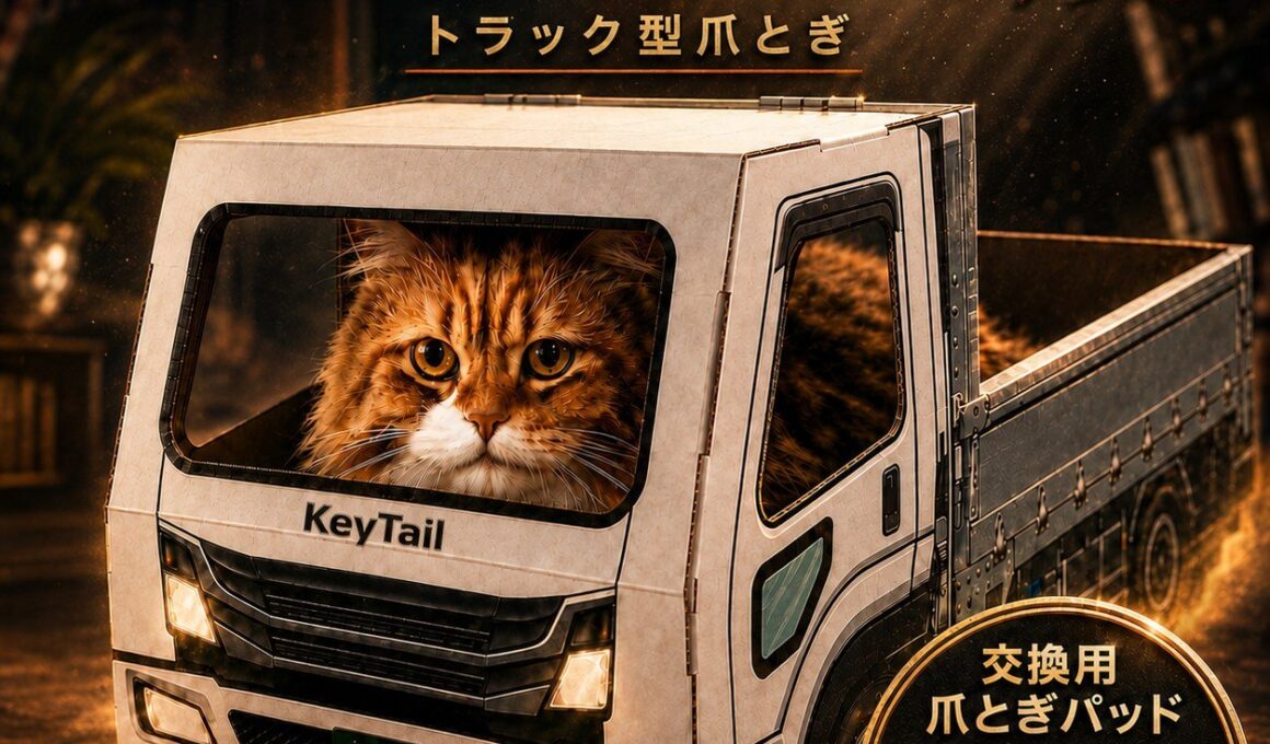「にゃんネイル トラック」4,980円（税込）、送料無料（沖縄・一部離島を除く）。公式オンラインストアで発売中