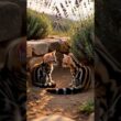 🐆 baby genet meets 🐱 manx kitten = mediterranean magic