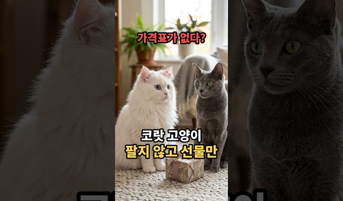 가격표가 없다? 팔지 않고 선물만 하던 코랏 고양이 ｜ 냥톡 진실 한 방 #고양이 #고양이품종 #냥톡 #猫 #猫の品種 #貓咪 #貓咪品種