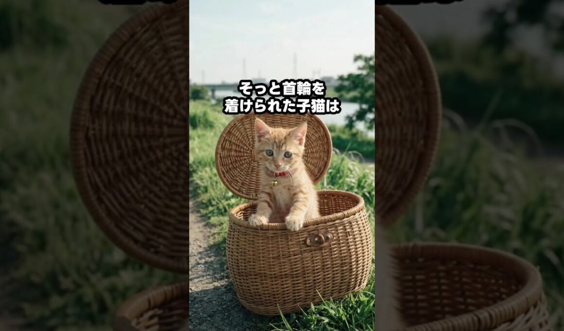 感動】毎日川辺で待っていた野良の子猫。「これからはずっと一緒だよ」少女の決断に涙腺崩壊…😭