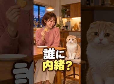 猫に「内緒ね」と言ったら、おやつの交渉が始まりました。 #しゃべる猫