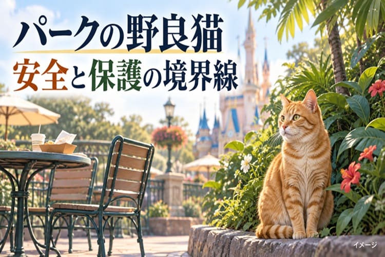 東京ディズニーランド 野良猫 問題
